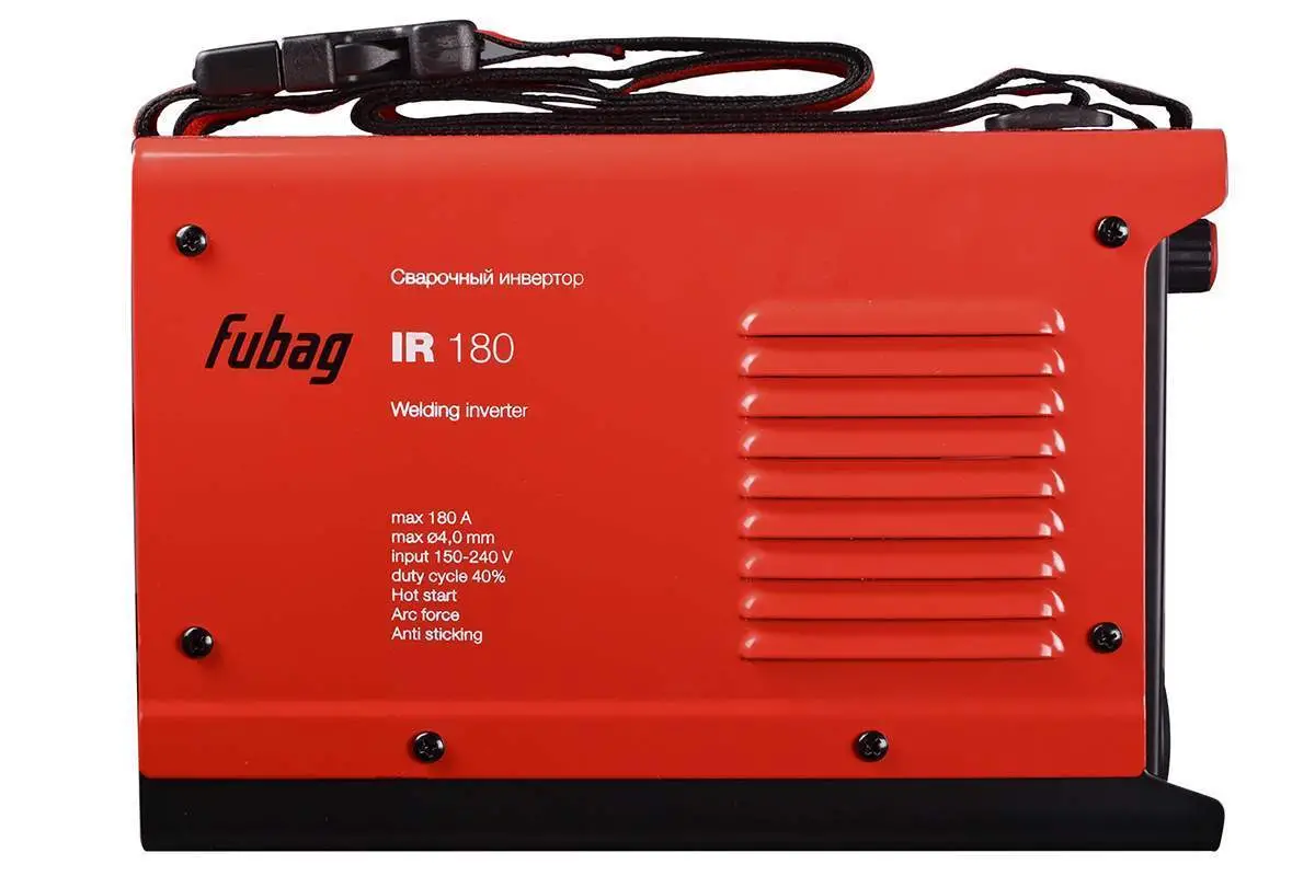 Аппарат инверторный FUBAG IR-180 (220В, 30-180А)
