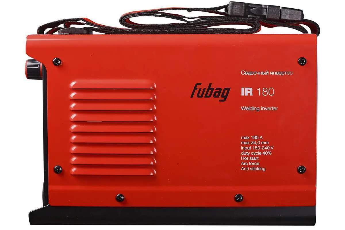 Аппарат инверторный FUBAG IR-180 (220В, 30-180А)